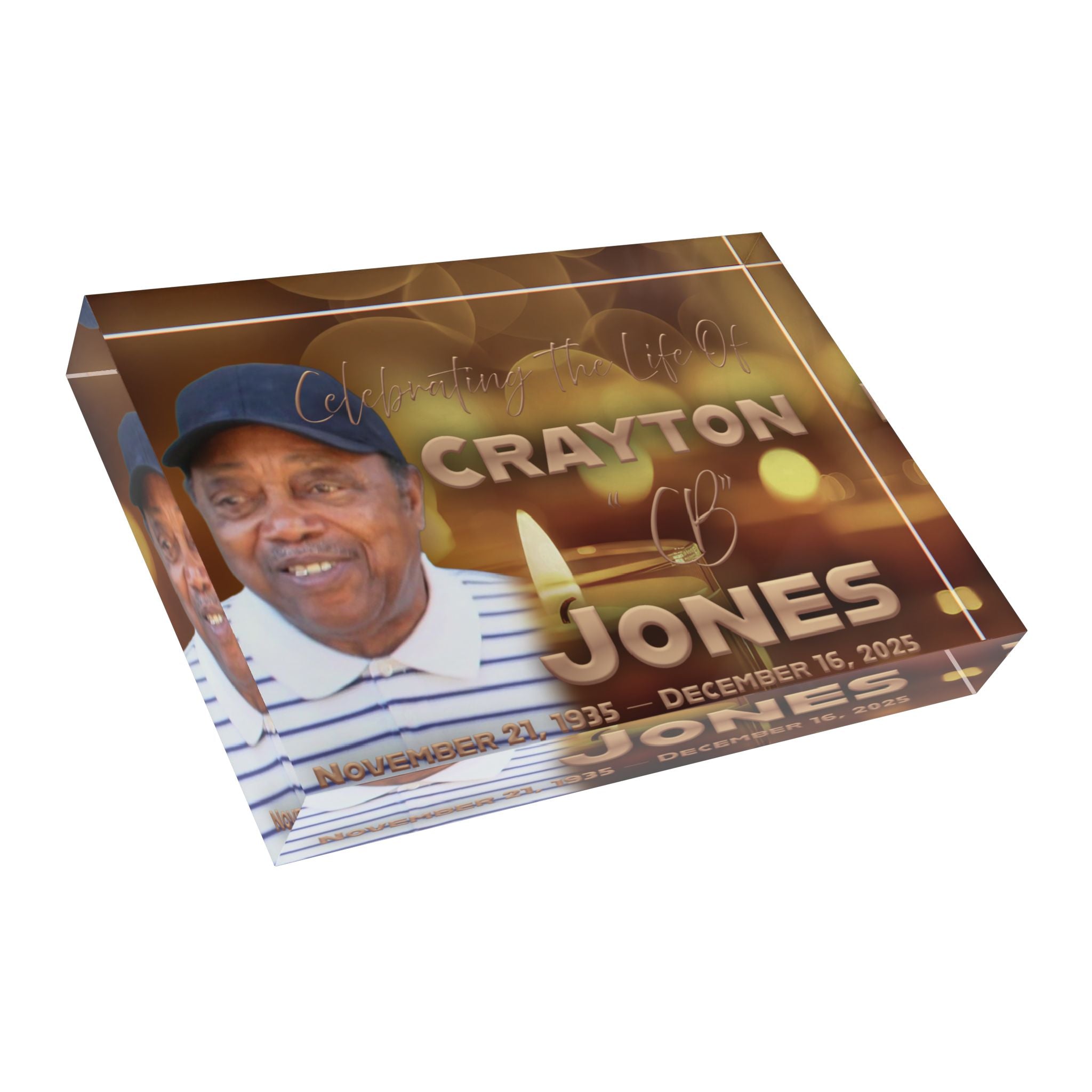 Crayton "CB" Jones Photo Block