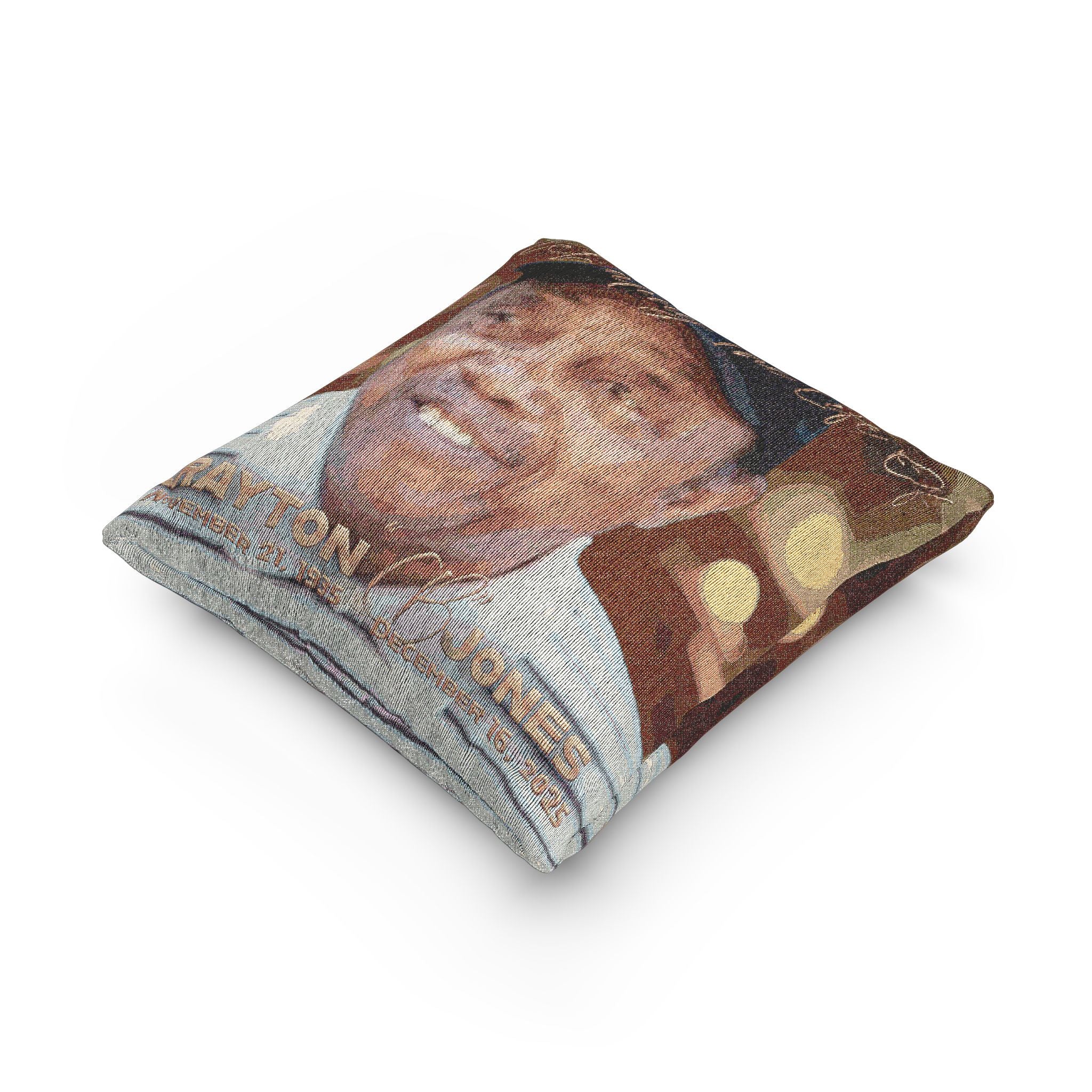 Crayton "CB" Jones Woven Pillow