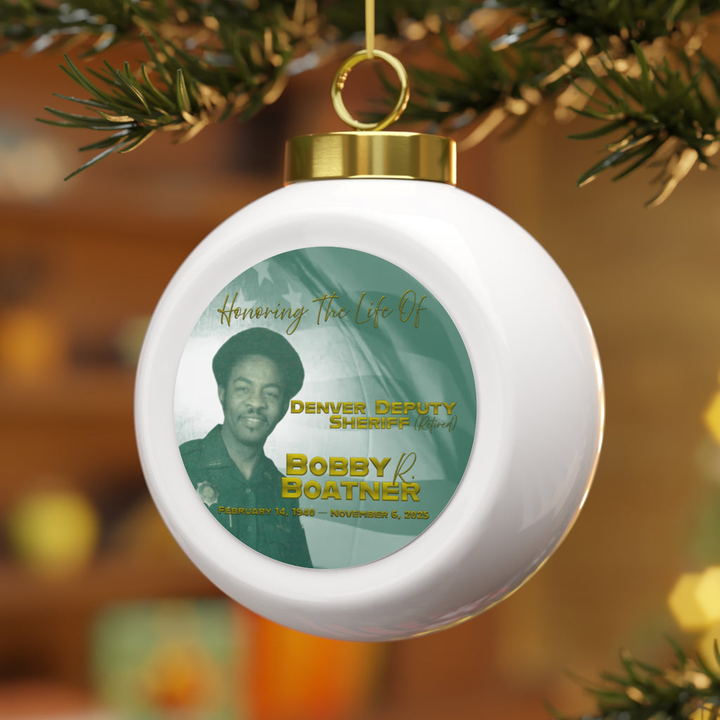 Bobby Boatner Christmas Ornament
