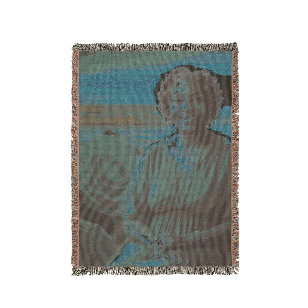 Custom Woven Memorial Blanket