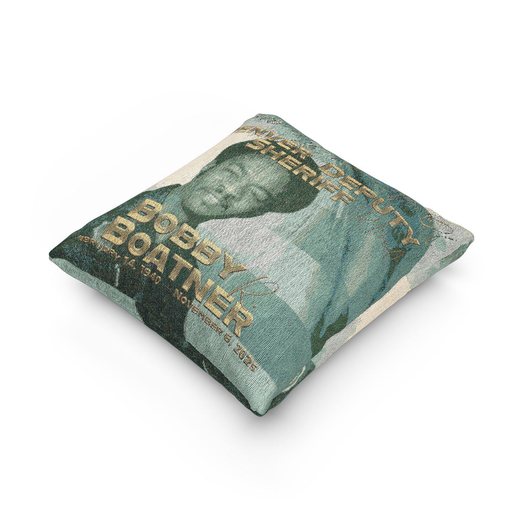 Bobby Boatner Woven Pillow