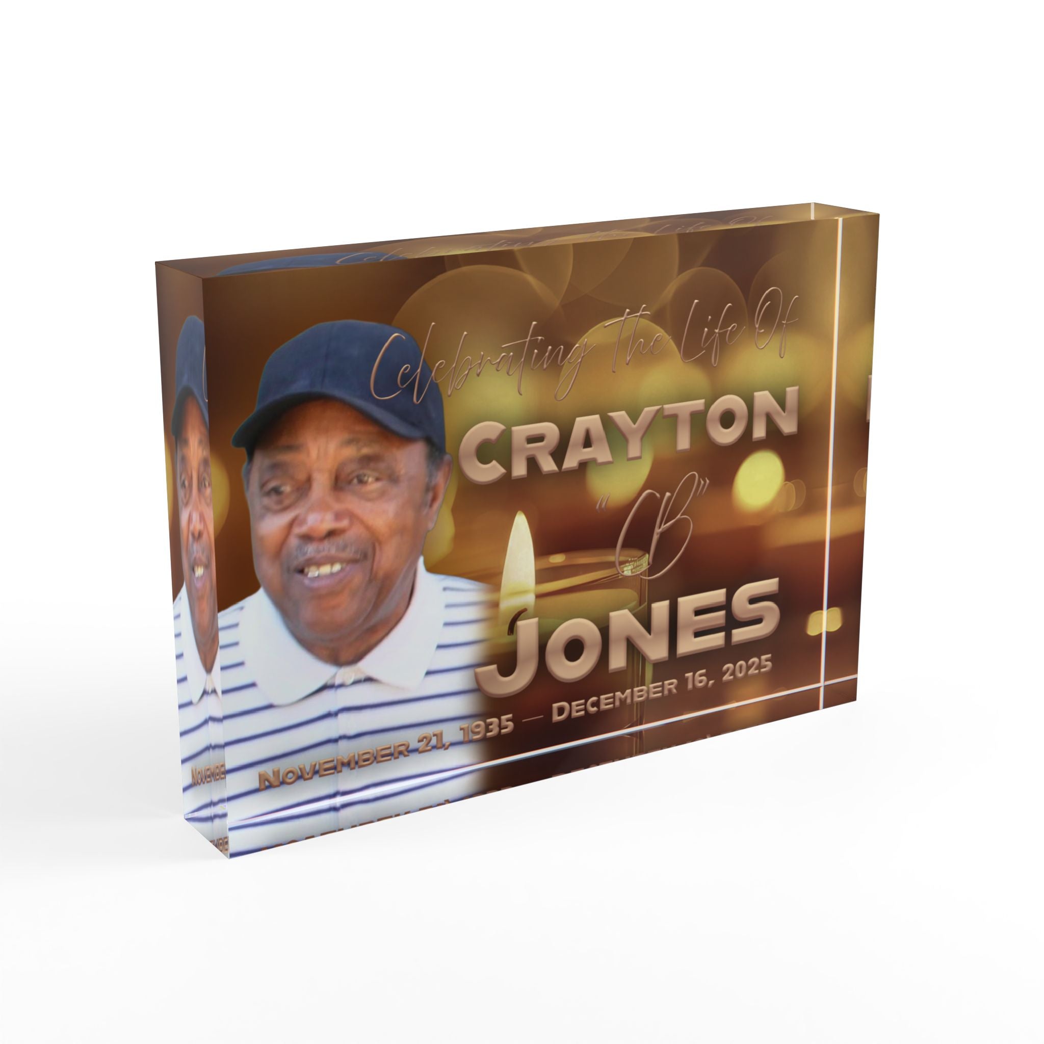 Crayton "CB" Jones Photo Block